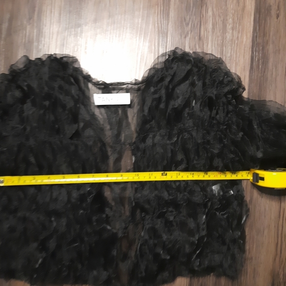 Aethereal Tank Air Sheer Puffed Top Size 4 Organza - Picture 5 of 15